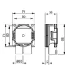 ABB Apparatdosa 20mm AU6.2 Djup 38mm