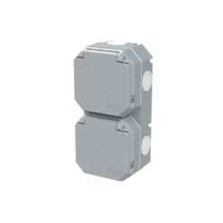 ABB Garant Vägguttag Metall