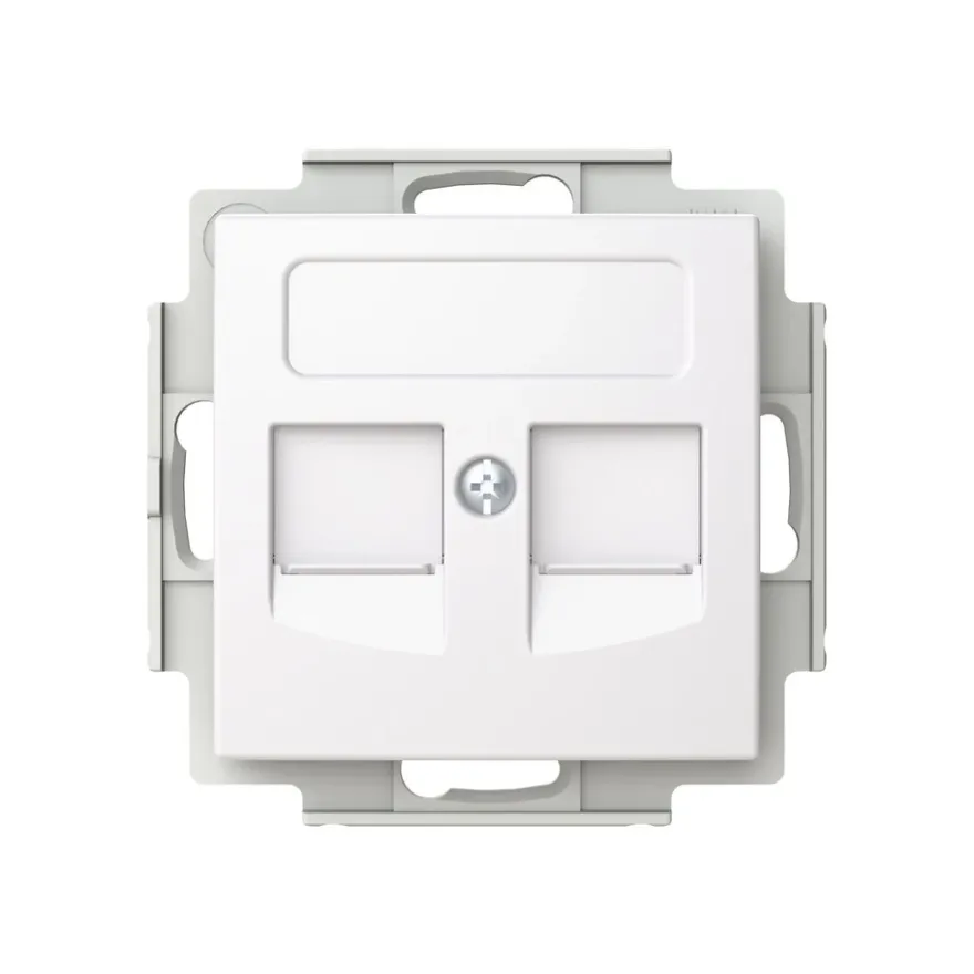 ABB Saga Centrumplatta Data 2xRJ45 LexCom