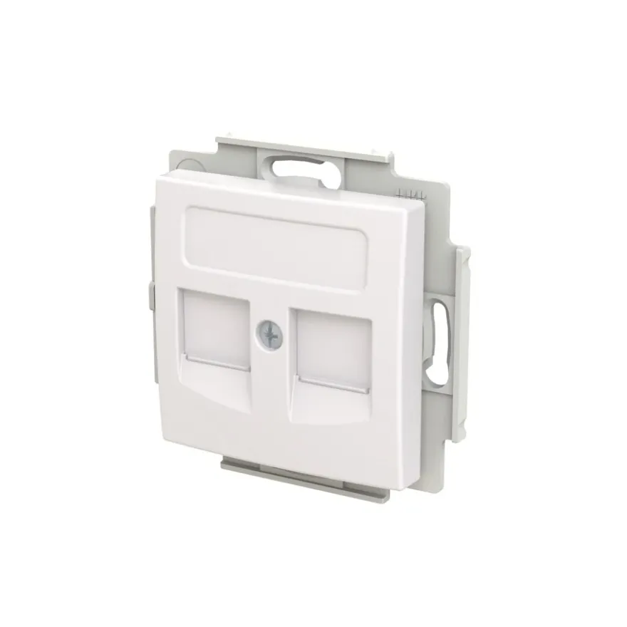 ABB Saga Centrumplatta Data 2xRJ45 LexCom