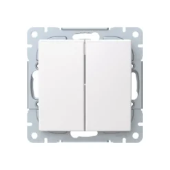 ABB Saga Tryckknapp Kron Återfjädrande