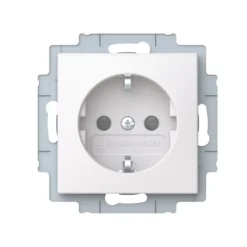 ABB Saga 1-vägsuttag Jordat Snabb