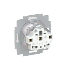 ABB Saga 1-vägsuttag Jordat Snabb