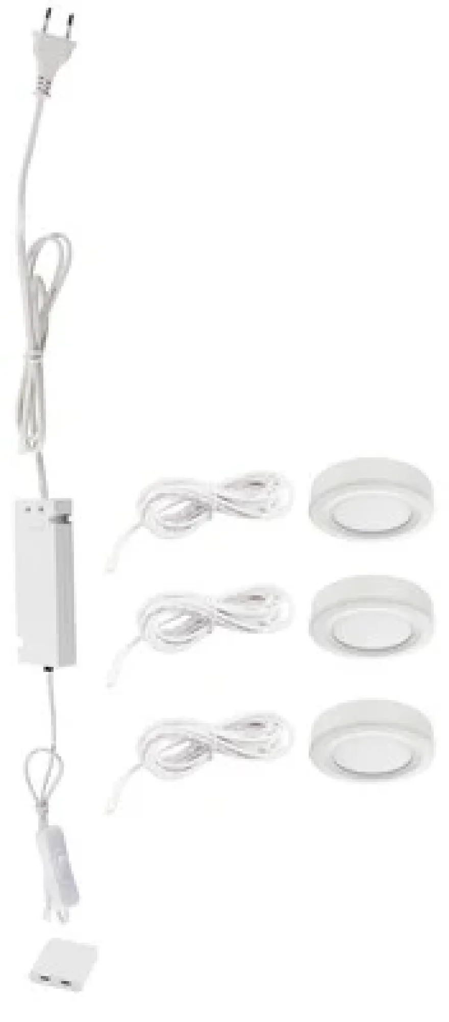 Airam Auri LED Downlightset 3-pack
