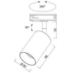 Airam Beam Pro GU10 Skenspot 3-fas