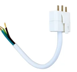 Airam DCL stickpropp 2 pol + jord med 15cm kabel 3G0,75