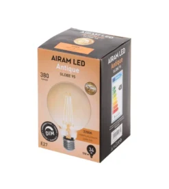 Airam Filament Glob 95mm 5W E27