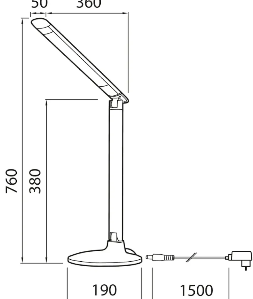 Airam Gina LED Bordslampa USB