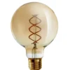 Airam LED Amber Glob Spiral E27 Dim