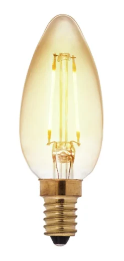 Airam LED Amber Kron 2,5W (22W) E14 2200K