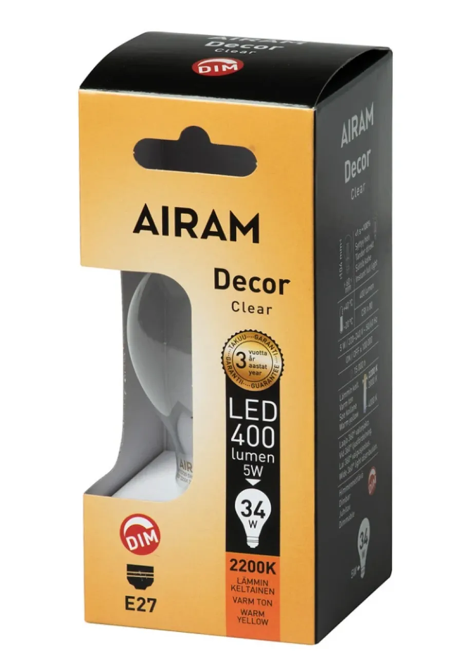 Airam LED Decor Normal E27 Dim