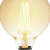 Airam LED Glob 95 Amber 7W E27 3-step Dim