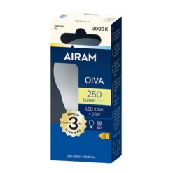 Airam LED Opal Klot 2,5W E27
