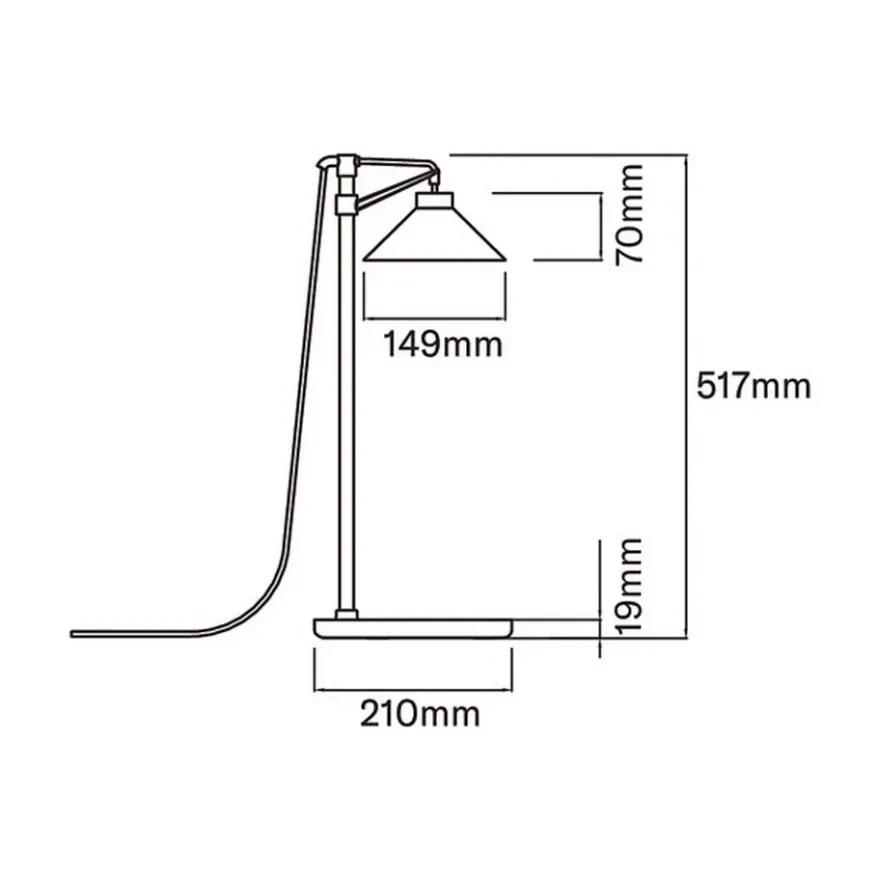 Airam Lily Växtlampa Bord 9W 4000K 550lm