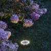 Airam Novatar LED solcells markarmatur Ø11,6cm svart