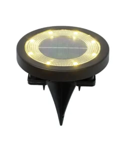 Airam Novatar LED solcells markarmatur Ø11,6cm svart