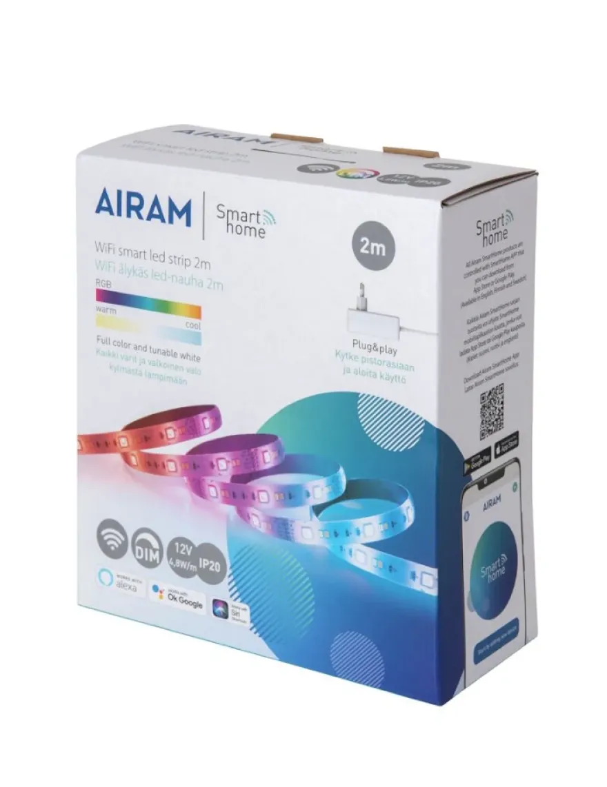 Airam Smarta Hem LEDstrip RGB