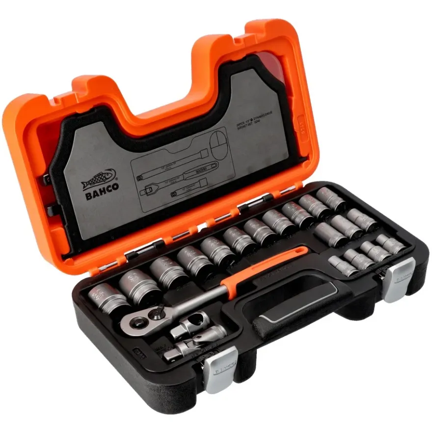 Bahco Hylsnyckelsats 1/2 tum S240