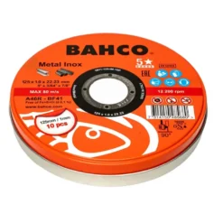 Bahco Kapskiva 125x1.6 Metall/Rostfritt Stål