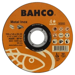 Bahco Kapskiva 115x1.6 Metall/Rostfritt Stål