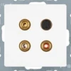 Berker Q.1/Q.3 Uttag Cinch