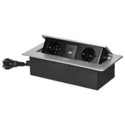 Bordsmodul 2-vägs + USB-A/C Infällt