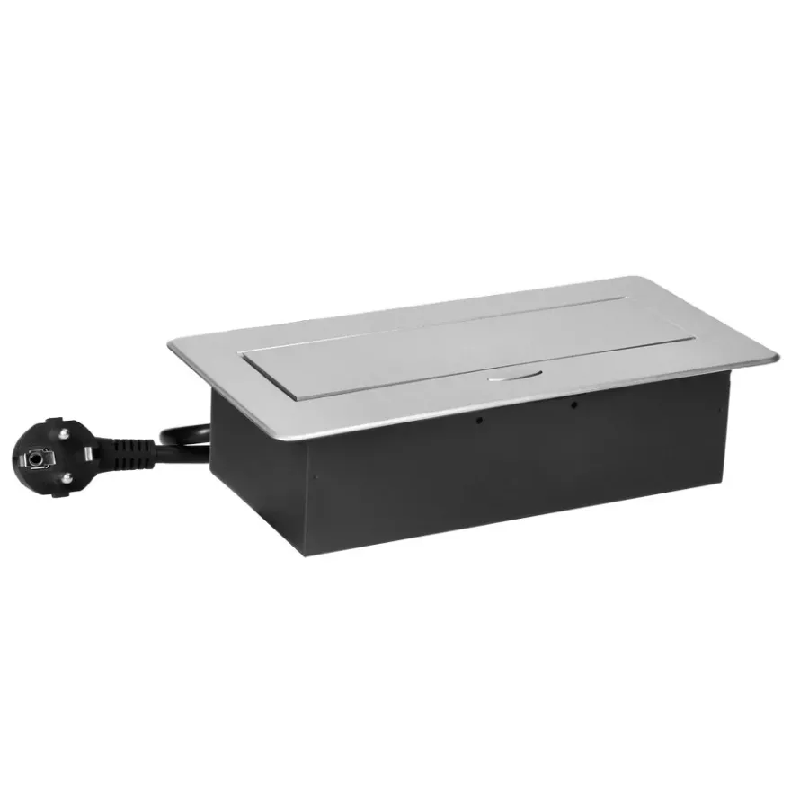 Bordsmodul 2-vägs + USB-A/C Infällt