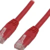 Deltaco U/UTP Cat6 Patchkabel Röd