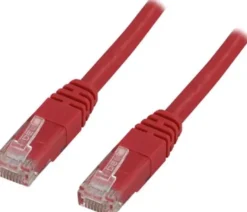 Deltaco U/UTP Cat6 Patchkabel Röd