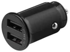Deltaco 12V USB-billaddare USB-A