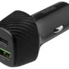 Deltaco 12/24V USB-billaddare 1xUSB-A 1xUSB-C 36W