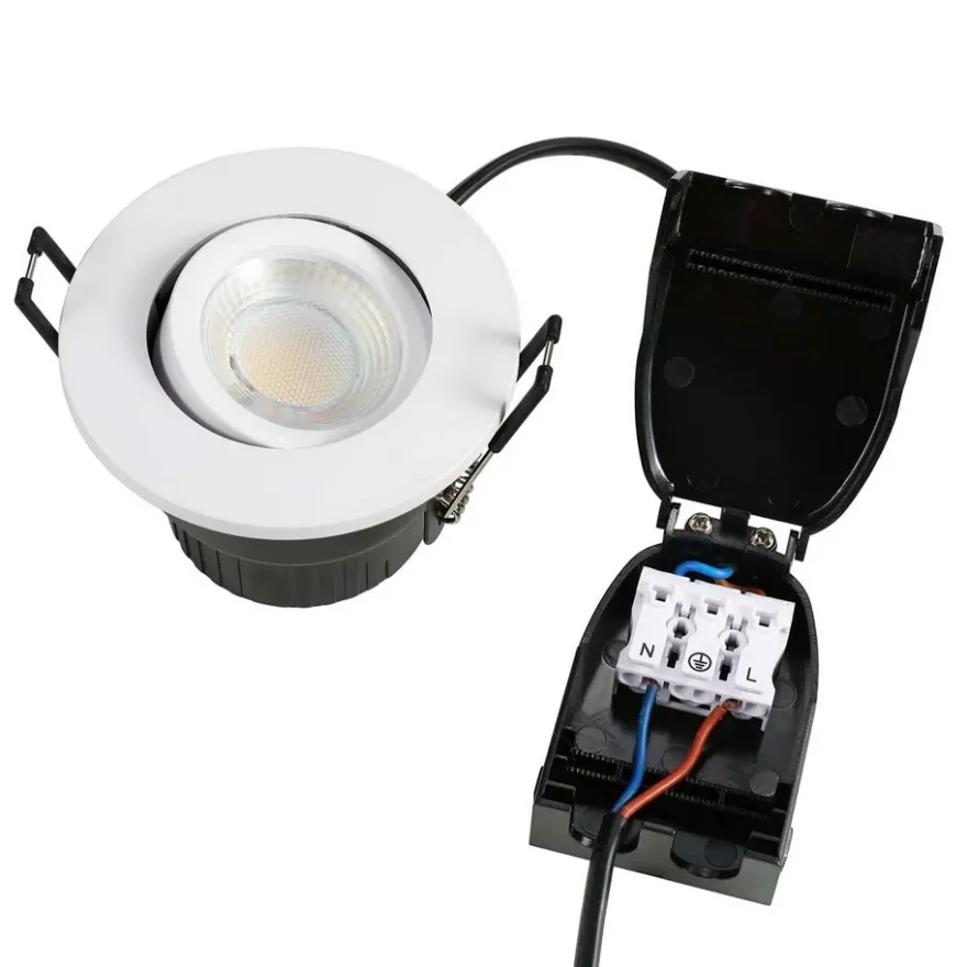 Designlight Cheapy LED Downlight 5W 4CCT 4-pack