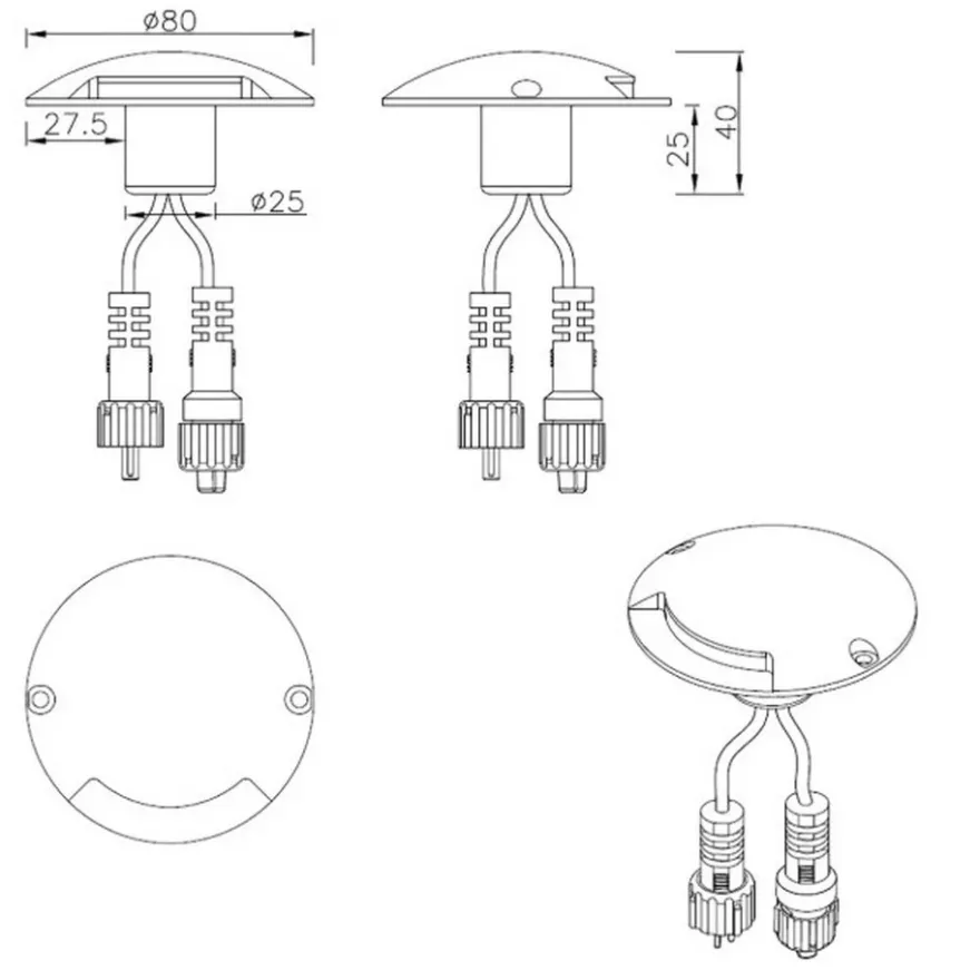 Designlight Decky Decklight 24VDC IP67