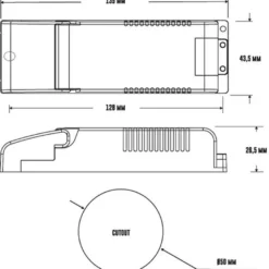 Designlight Driver 12V 20W IP20 Dimbar