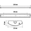 Designlight Liny Industriarmatur IP44 23-40W Sensor