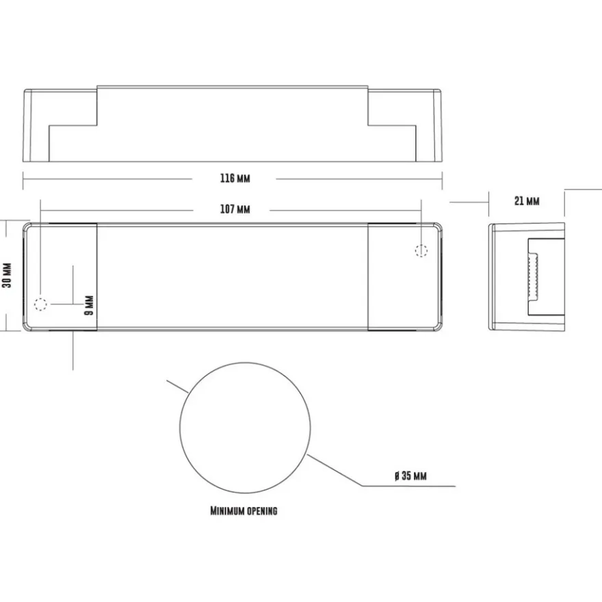 Designlight PE-M10TA Driver 200-350mA 4-10W