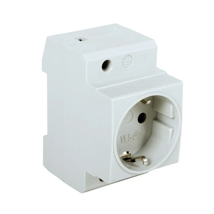 DIN Uttag Schuko 230V jordat
