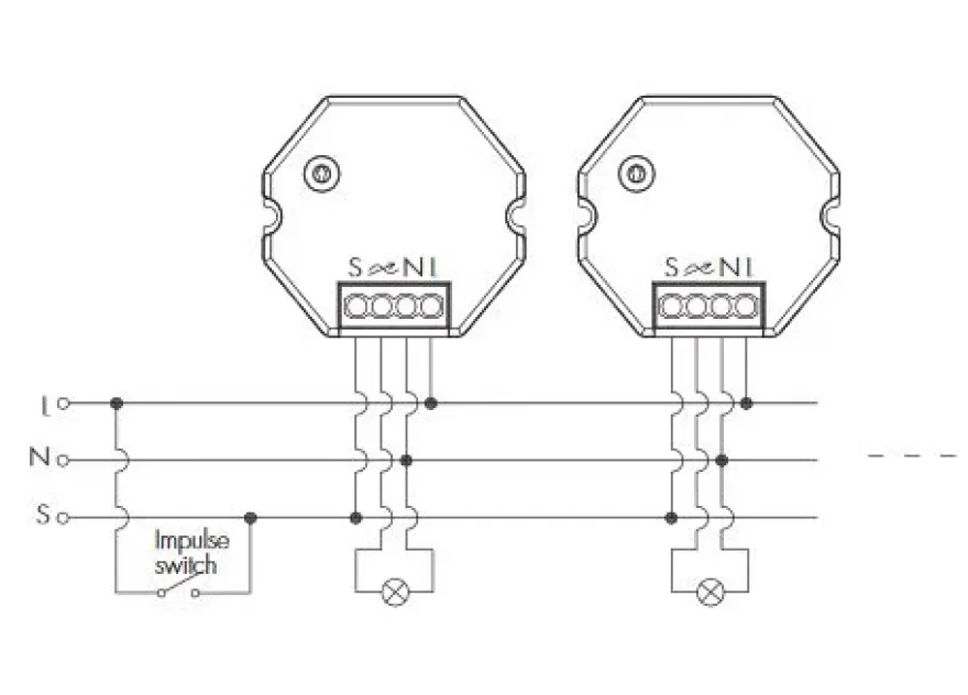 Dosdimmer 1-200W