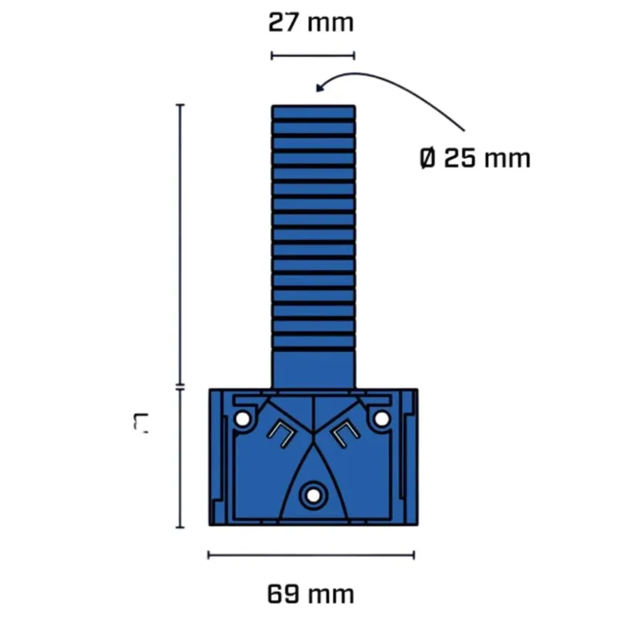 Elektroskutt Blocks-Y Y-koppling 16mm