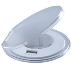 Elko Bordsuttag Schucko USB