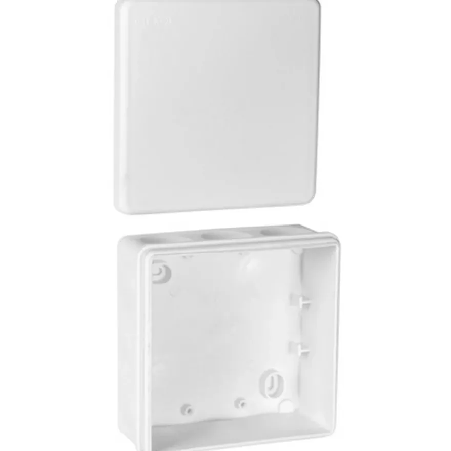 Elko Click 2 Kopplingsdosa IP55 100x100x45mm Vit