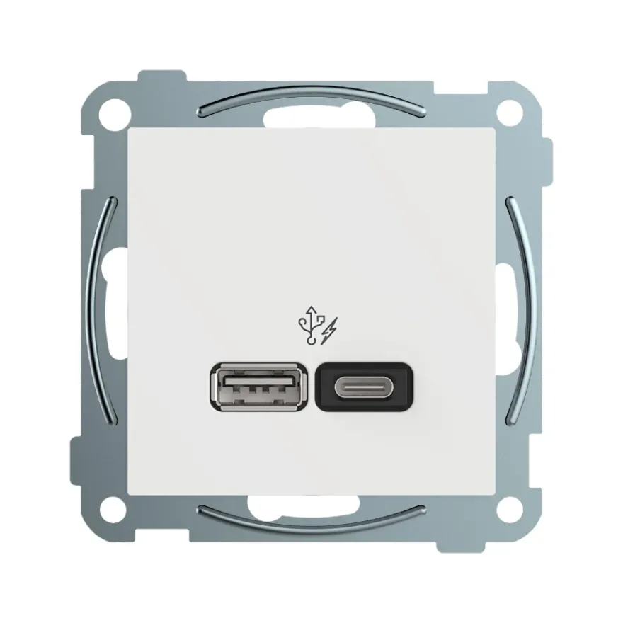 Elko RS Ladduttag USB A+C 45W