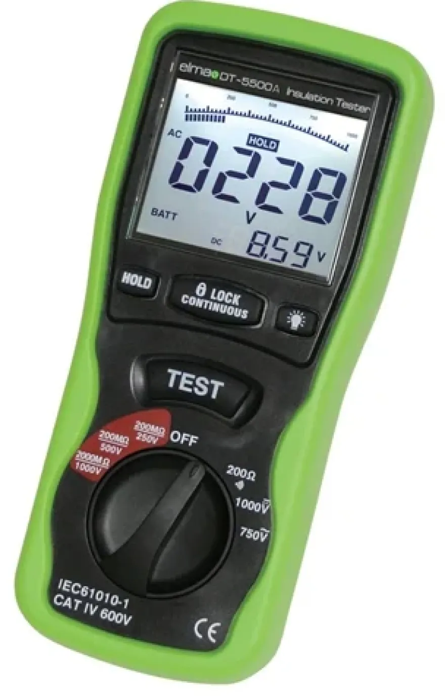 Elma Multimeter Isolationstestare DT5500