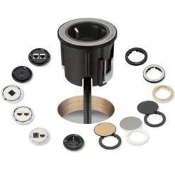 EVOline One Bordsmodul 1-vägs med lock