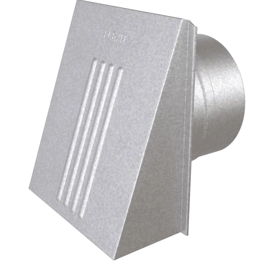 Flexit Ventilatorkåpa Spjäll Ø125mm