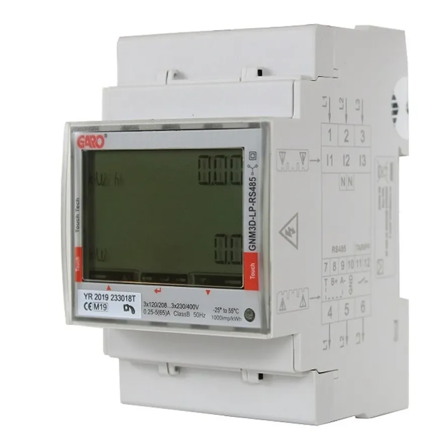 Garo Energimätare 3-fas Modbus GNM3D-LP RS485