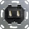 Gira USB- insats 2x5V, 2x 700mA/1x 1400mA