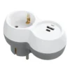 Grenpropp Schuko Jordad 1-vägs + 1xUSB-A 1xUSB-C