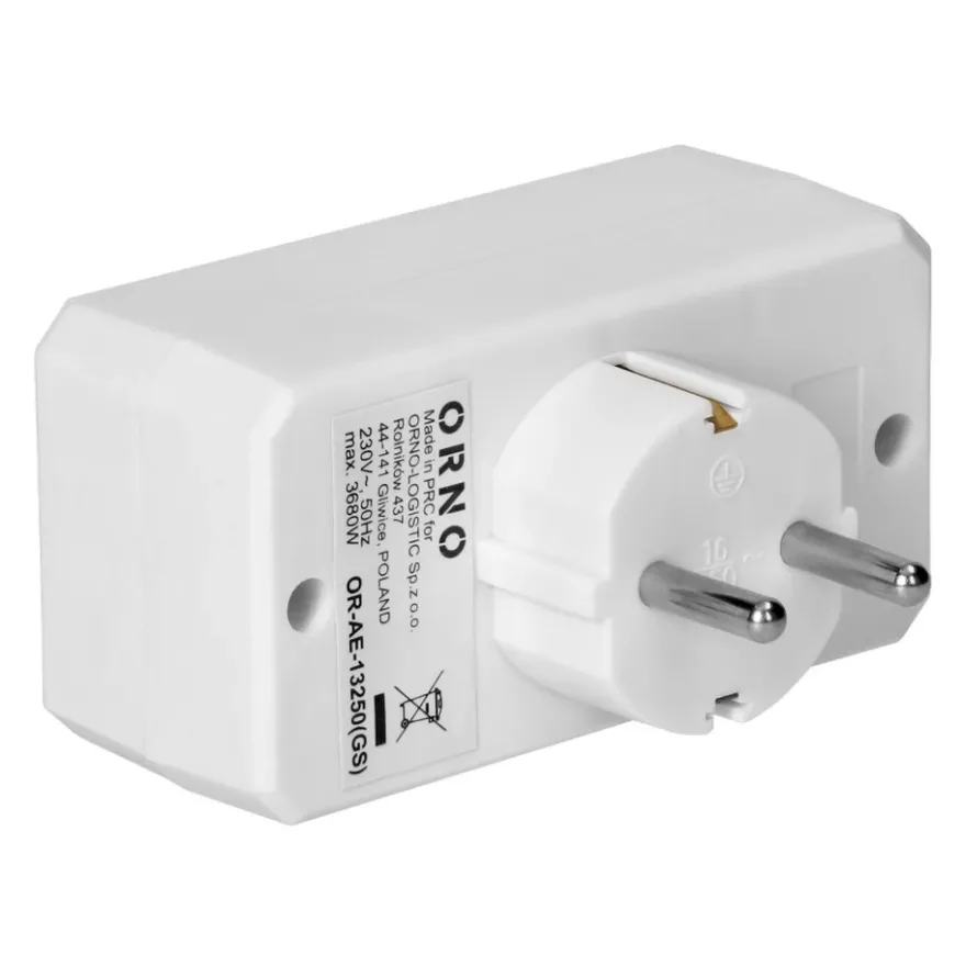 Grenpropp 3-vägs 1xSchuko 2xEuro