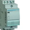Hager Brumfri kontaktor 4NO 25A 24VDC